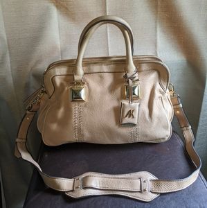 Aimee Kestenberg Nubuck Leather Tan Satchel bag